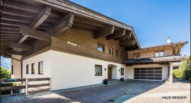 カプルーンHaus Wenger Mountain View & Swimming Poolアパートメント エクステリア 写真